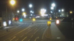 Křižovatka ulic Komenského a Velké Novosady