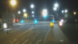 Křižovatka ulic Komenského a Velké Novosady