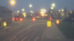 Křižovatka ulic Komenského a Velké Novosady