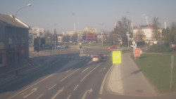 Křižovatka ulic Komenského a Velké Novosady