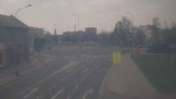 Křižovatka ulic Komenského a Velké Novosady