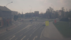 Křižovatka ulic Komenského a Velké Novosady