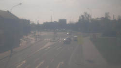 Křižovatka ulic Komenského a Velké Novosady