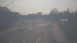 Křižovatka ulic Komenského a Velké Novosady