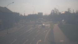 Křižovatka ulic Komenského a Velké Novosady