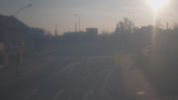 Křižovatka ulic Komenského a Velké Novosady