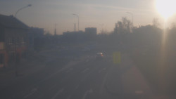 Křižovatka ulic Komenského a Velké Novosady