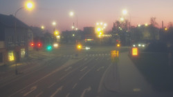 Křižovatka ulic Komenského a Velké Novosady