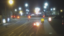 Křižovatka ulic Komenského a Velké Novosady