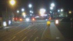 Křižovatka ulic Komenského a Velké Novosady