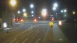 Křižovatka ulic Komenského a Velké Novosady