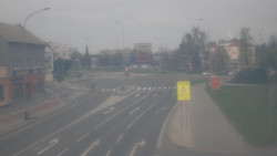 Křižovatka ulic Komenského a Velké Novosady