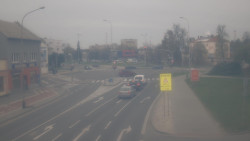 Křižovatka ulic Komenského a Velké Novosady