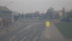 Křižovatka ulic Komenského a Velké Novosady