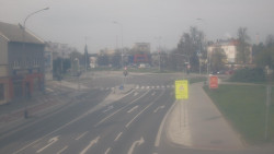 Křižovatka ulic Komenského a Velké Novosady