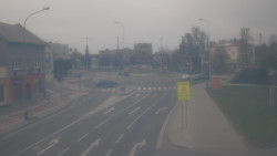 Křižovatka ulic Komenského a Velké Novosady