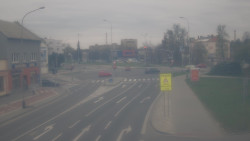 Křižovatka ulic Komenského a Velké Novosady