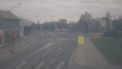 Křižovatka ulic Komenského a Velké Novosady