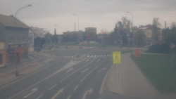 Křižovatka ulic Komenského a Velké Novosady