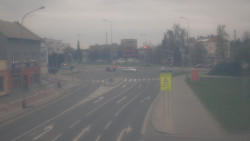 Křižovatka ulic Komenského a Velké Novosady