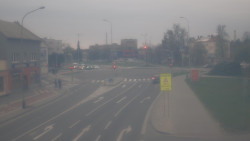 Křižovatka ulic Komenského a Velké Novosady