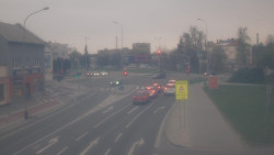 Křižovatka ulic Komenského a Velké Novosady