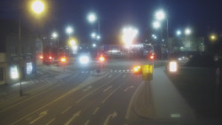 Křižovatka ulic Komenského a Velké Novosady