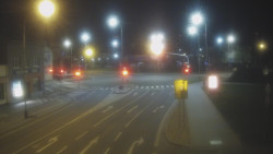 Křižovatka ulic Komenského a Velké Novosady