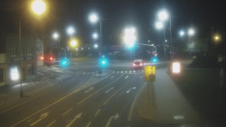 Křižovatka ulic Komenského a Velké Novosady