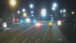 Křižovatka ulic Komenského a Velké Novosady