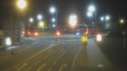 Křižovatka ulic Komenského a Velké Novosady