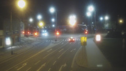 Křižovatka ulic Komenského a Velké Novosady