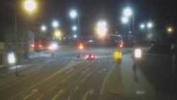 Křižovatka ulic Komenského a Velké Novosady