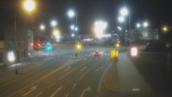 Křižovatka ulic Komenského a Velké Novosady