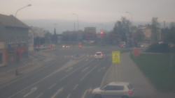 Křižovatka ulic Komenského a Velké Novosady