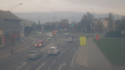 Křižovatka ulic Komenského a Velké Novosady