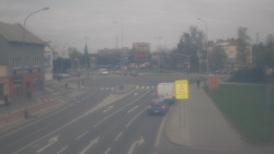 Křižovatka ulic Komenského a Velké Novosady