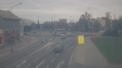 Křižovatka ulic Komenského a Velké Novosady