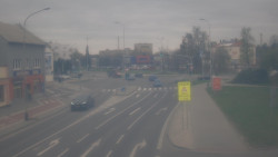 Křižovatka ulic Komenského a Velké Novosady