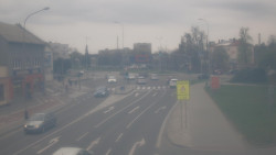 Křižovatka ulic Komenského a Velké Novosady