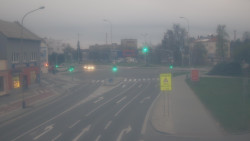 Křižovatka ulic Komenského a Velké Novosady