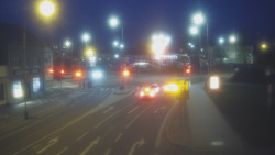 Křižovatka ulic Komenského a Velké Novosady