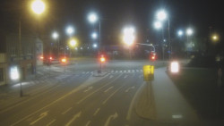 Křižovatka ulic Komenského a Velké Novosady