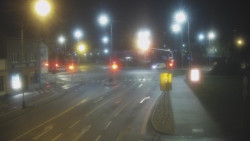 Křižovatka ulic Komenského a Velké Novosady