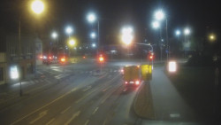 Křižovatka ulic Komenského a Velké Novosady