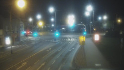 Křižovatka ulic Komenského a Velké Novosady