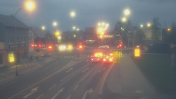 Křižovatka ulic Komenského a Velké Novosady