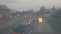 Křižovatka ulic Komenského a Velké Novosady