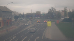 Křižovatka ulic Komenského a Velké Novosady