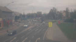 Křižovatka ulic Komenského a Velké Novosady